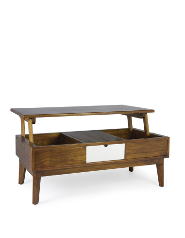 Mesa de centro Artic 2 cajones top...