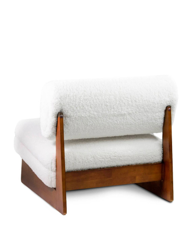 Sillón combinado Mia blanco