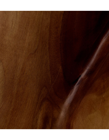 Perchero caoba tronco doble natural