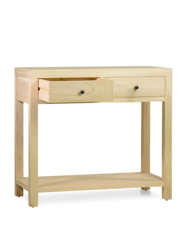 Consola Ainsa 2 cajones 1 estante