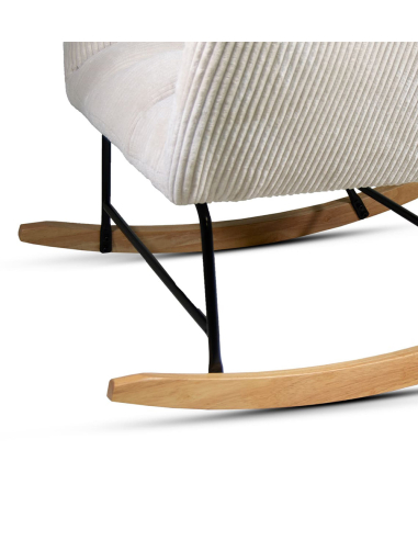 Sillón balancín Kaiho beige