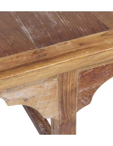 Mesa de centro teka natural