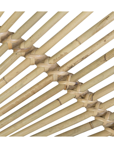 Cabecero ratán irregular