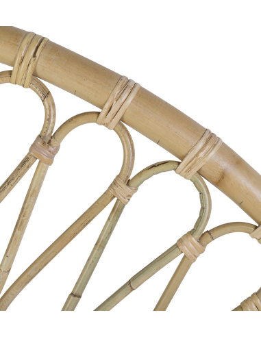 Cabecero ratán rejilla