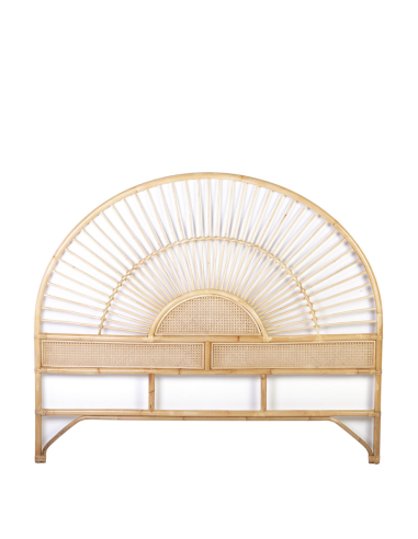 Cabecero ratán arco iris