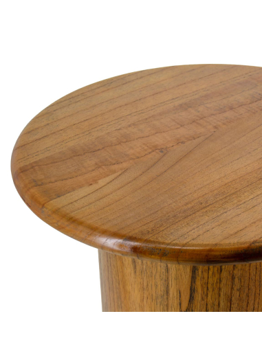 Mesa auxiliar Mindi pata cilíndrica