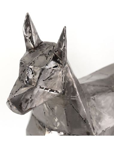 Figura perro metal