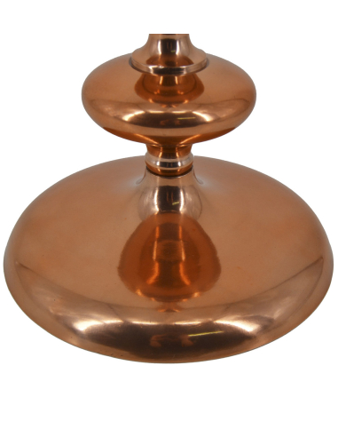 Mesita auxiliar malta con cristal