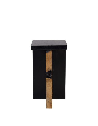 Mesa auxiliar teka raíz