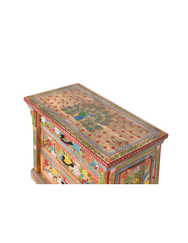 Cómoda flores 3 cajones