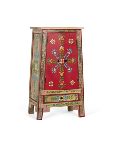 Mueble auxiliar Cenira rojo