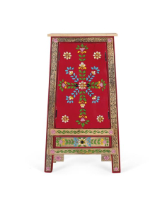 Mueble auxiliar Cenira rojo 2