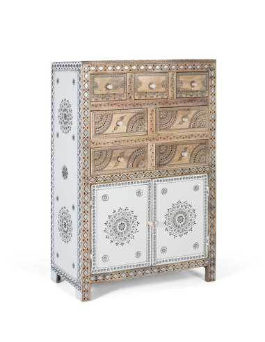 Aparador alto blanco