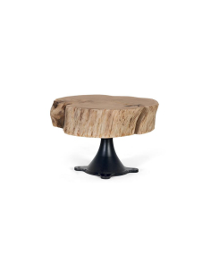 Mesa de centro tronco acacia