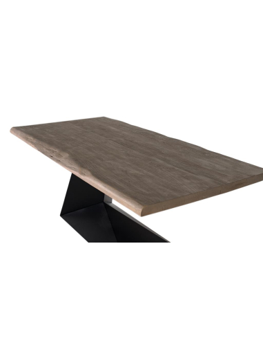 Mesa de comedor irregular acacia Mesa de comedor irregular acacia