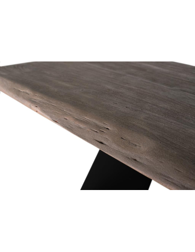 Mesa de comedor irregular acacia Mesa de comedor irregular acacia