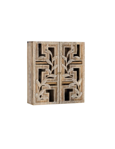 Estantería de pared hojas