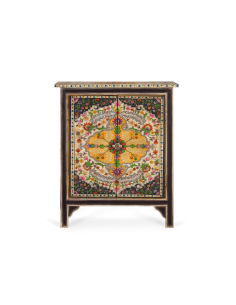 Mueble recibidor pintado a...