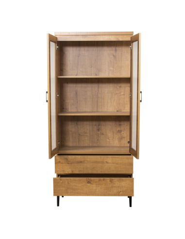 Armario vitrina dos puertas y dos...