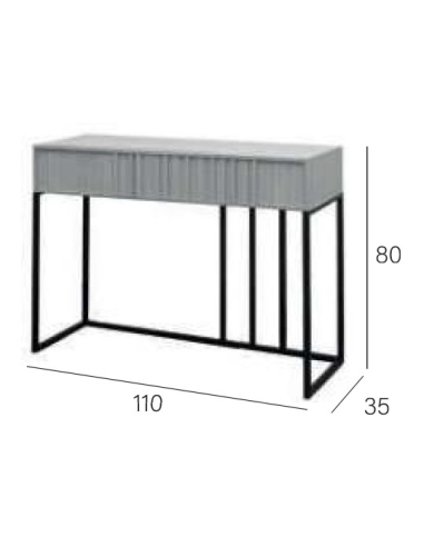 Consola recibidor Oaku 1 cajón