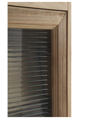 Mueble zapatero madera natural tres...