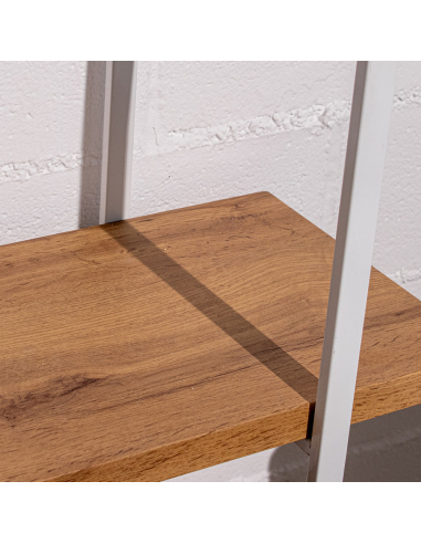 Estantería Kelly 3 baldas blanco