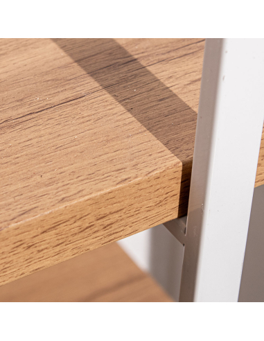 Estantería Kelly 3 baldas blanco