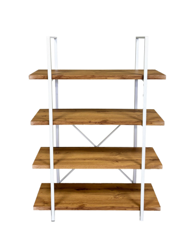 Estantería Kelly 4 baldas blanco