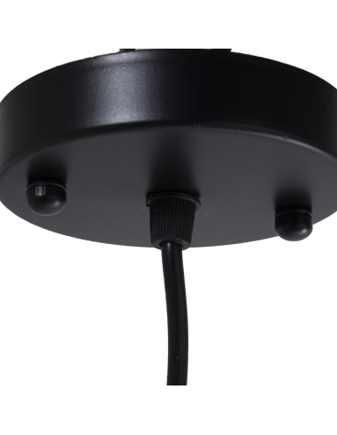 Lámpara de techo cónica flor