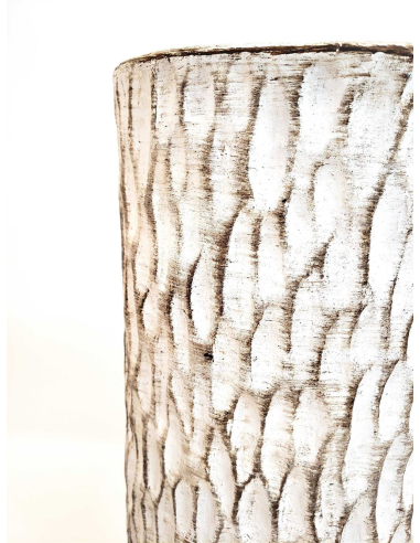 Set 2 vasijas Adara blanco