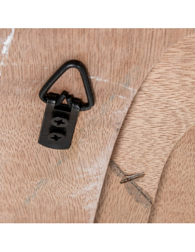 Espejo de pared rústico 56x99 cm