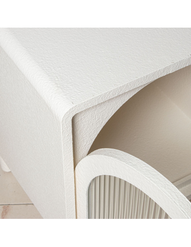 Aparador madera blanco con 3 puertas...