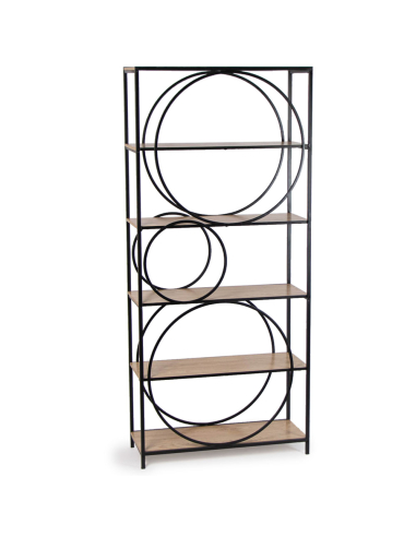 Estantería metal con 6 baldas de...