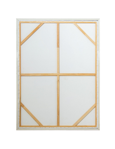 Cuadro lienzo rayas curvas 90x120 cm