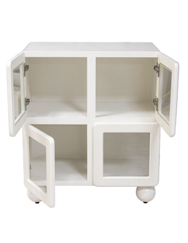 Mueble entrada Anna blanco 4 puertas