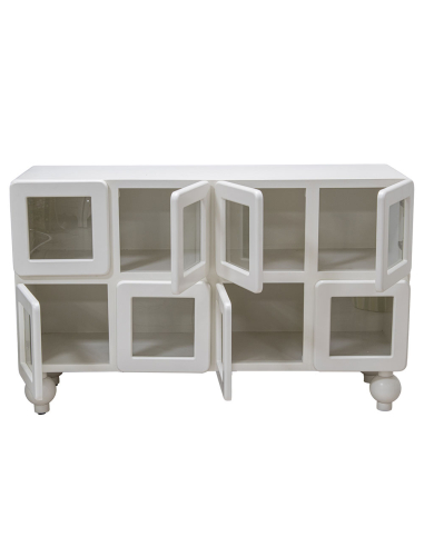 Aparador Anna blanco 8 puertas