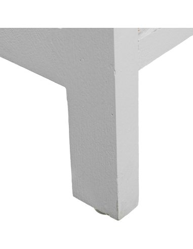 Cómoda Leonor 3 cajones madera blanca