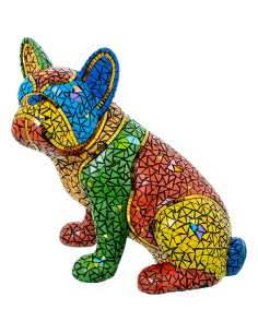 Figura de resina bulldog...