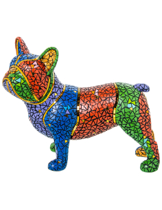 Figura de resina bulldog...