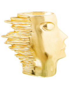 Figura/jarrón de resina con...