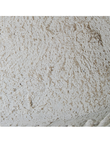 Jarrón de cerámica blanco