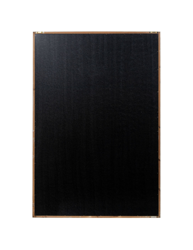 Cuadro de madera con recortes blancos...