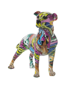 Figura perro de resina...