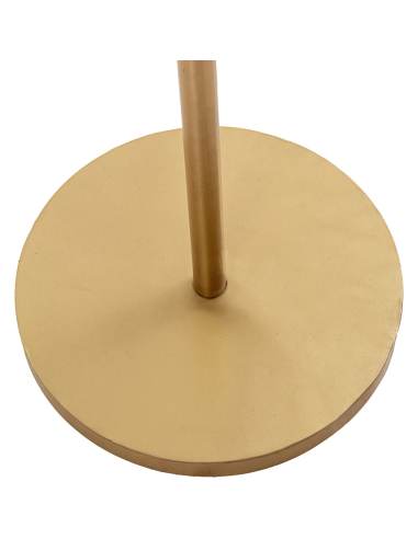 Lámpara de pie Matilde láminas dorada