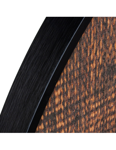 Cuadro lienzo manchas marrón relieve...