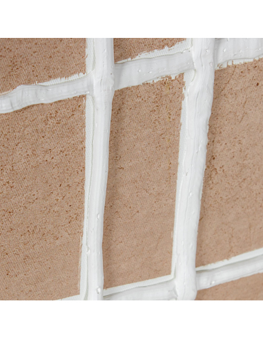 Cuadro lienzo líneas relieve 80x120