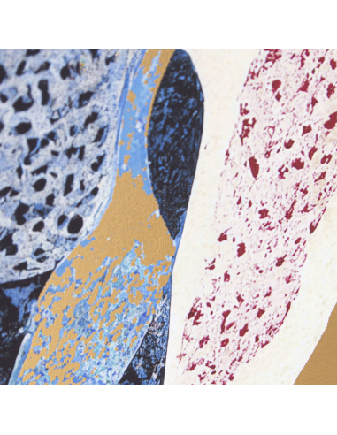 Cuadro lienzo manchas 80x120