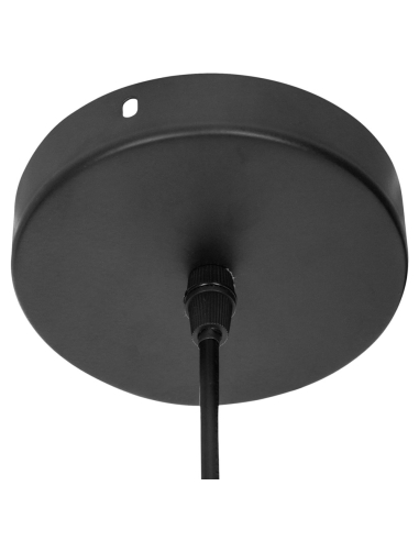 Lámpara de techo de bambú cuenco