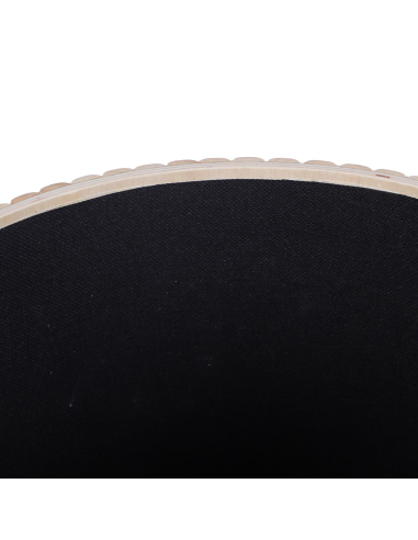 Set de 2 pufs con almacenamiento rosa