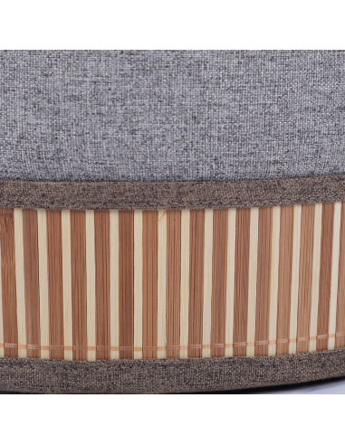 Set de 2 pufs con almacenamiento de...